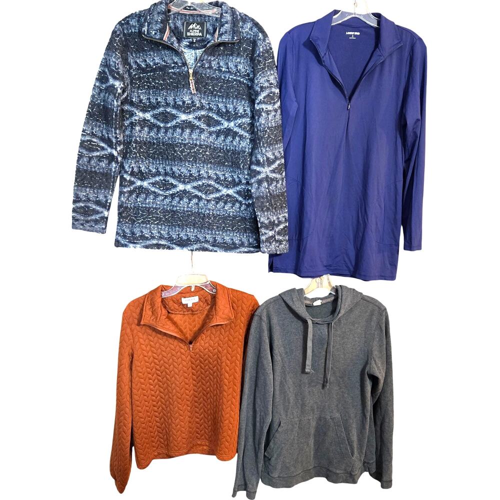 Women's Small 4 6 Tops Shirts Blouses Sweaters Wholesale Bulk Lot of 4 S
